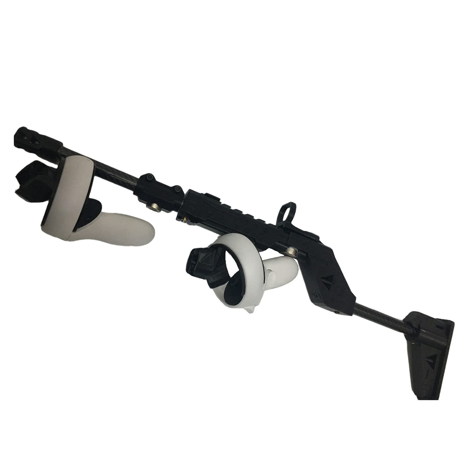 Soporte magnético para controlador de mando Oculus Quest 2, soporte de agarre del refrigerador, estabilizador ligero, controlador VR, accesorios para Oculus Quest 2 (negro, EVVG198)