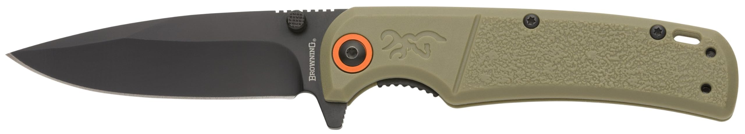 Browning 3220513B: Knife, Buckmark Sage Slim