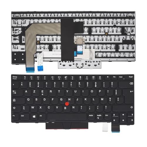 Clavier Azerty Français Lenovo T470 T480 idéal pour le télétravail efficace