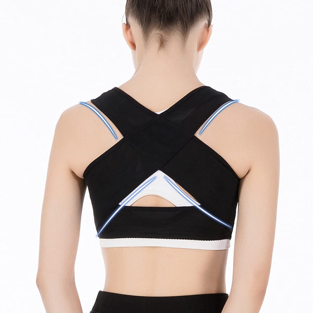 Invisible Body Shaper Corset Women Chest Posture Corrector Belt Back Shoulder Support Brace Posture Correction D 2XL