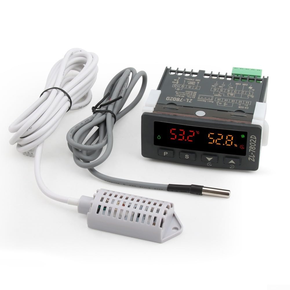 PID Temperatur Luftfeuchteregler 0.01°C Präzision Inkubator