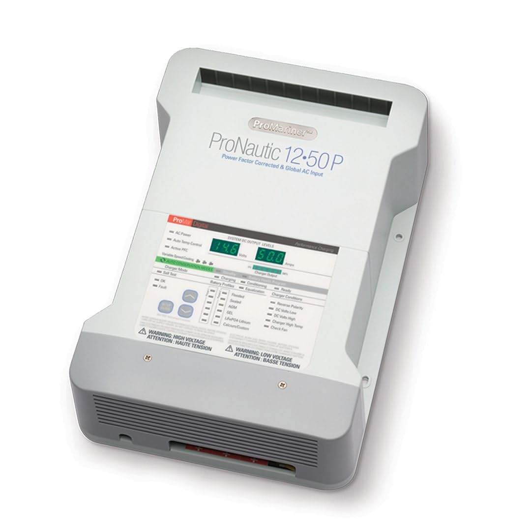 ProMariner 63150 ProNautic Battery Charger 1250P - 12V 50A, 3 Bank