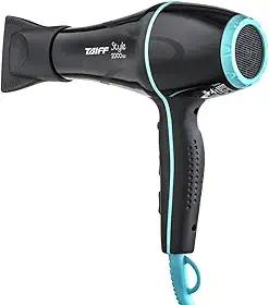 Secador 2000w 127v, Taiff, Style 333, Preto, Pequeno