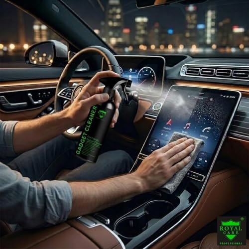 Image of Screen Cleaning Kit 300 ml for Laptop, Mobile, TV & Camera Lens | Anti-Static Non-Alcohol Spray + Microfiber Cloth | Safe for LED, LCD, OLED Screens, Keyboard, PCs & Gadgets