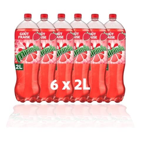 Mirinda Strawberry Flavoured Soft Drink 2L x 6 Cover