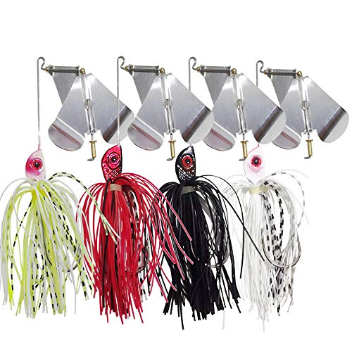 Dorada Fishing Lures Buzzbait Spinnerbait Topwater Lure for Bass Pike...