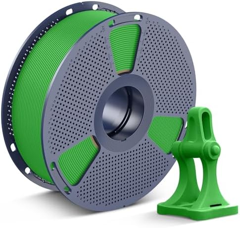 SUNLU High Speed PLA+2.0 Grün Filament 1.75mm, PLA Plus 2.0 Filament | 600mm/s Hochgeschwindigkeits Filament PLA+ 2.0, Hohe Zähigkeit & Schlagfestigkeit, Grün 1000g