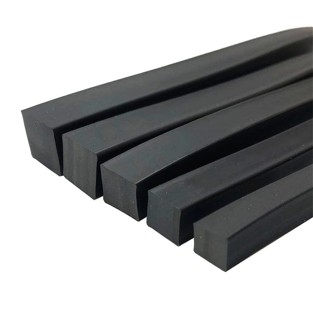 Taśma gumowa z litego neoprenu, Taśma uszczelniająca z gumy nitrylowej NBR, różne rozmiary, 1000 mm(10x10mm)