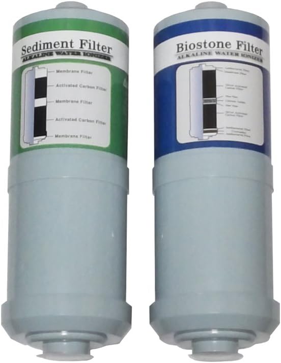 IonHiTech Replacement Filter Set Compatible with Jupiter Ionways ATHENA JS205 Water Ionizer (NOT Compatible with H2 Model)