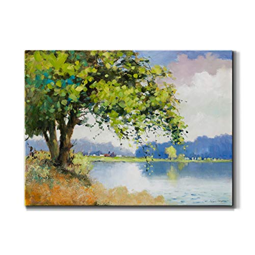 WEXFORD HOME Landscape Picture Canvas Wall Art Print Decoration Painting Ocean Floral Forest Painting Photo for Living Room Bedroom Office, Ready to Hang