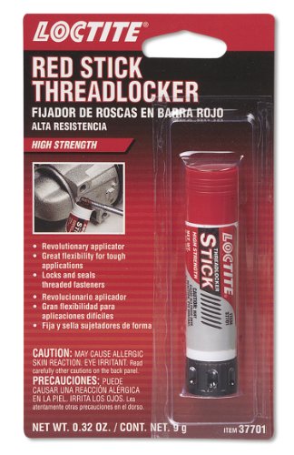 Loctite LOC511537 Red 511537 High Strength Threadlocker Stick, 9-Gram