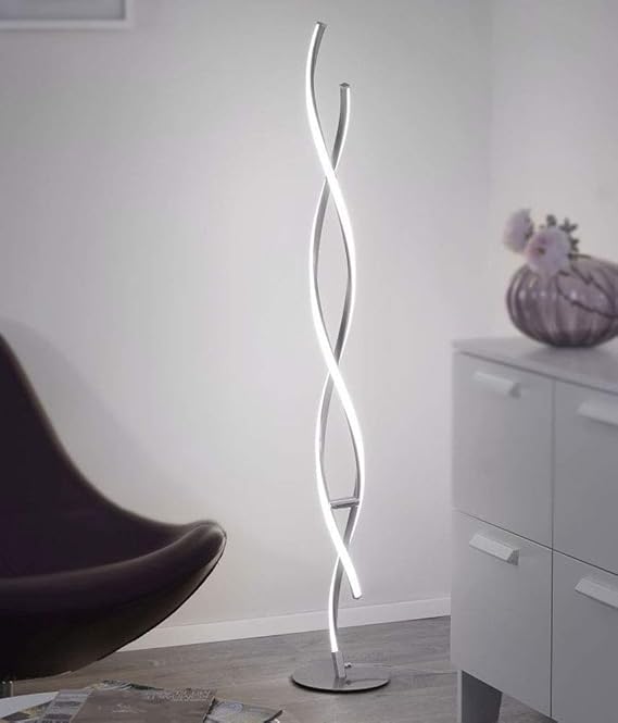 Paul Neuhaus Paul Neuhauser 9140-55 Led-design staande lamp gebogen lamp voor woonkamer photo 2