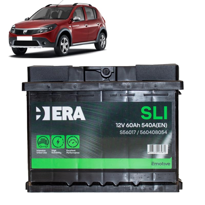 Batteria 60Ah per Dacia Sandero I 1.5 Dci gasolio 2008+