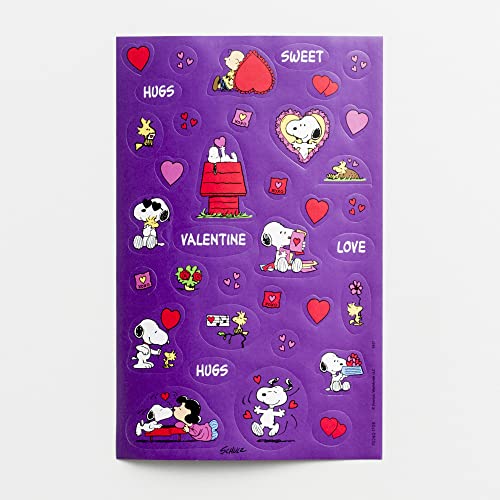 Peanuts - Valentine's Day - Inspirational Boxed Cards - Bonus Stickers #TOP6