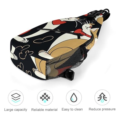 Bolso Sling Bandolera Casual para Senderismo y Viaje miniatura 5