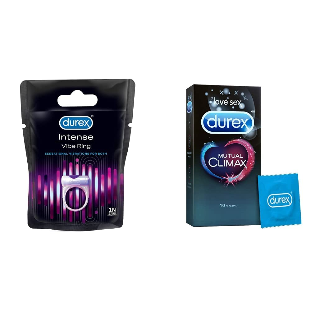 Durex Mutual Climax Condoms - 10 Count & Durex Play Vibrations Ring-image-36