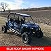 Titan Ramps Aluminum Roof Fits Polaris RZR 4-Door 22 lb. Black Powder Coated