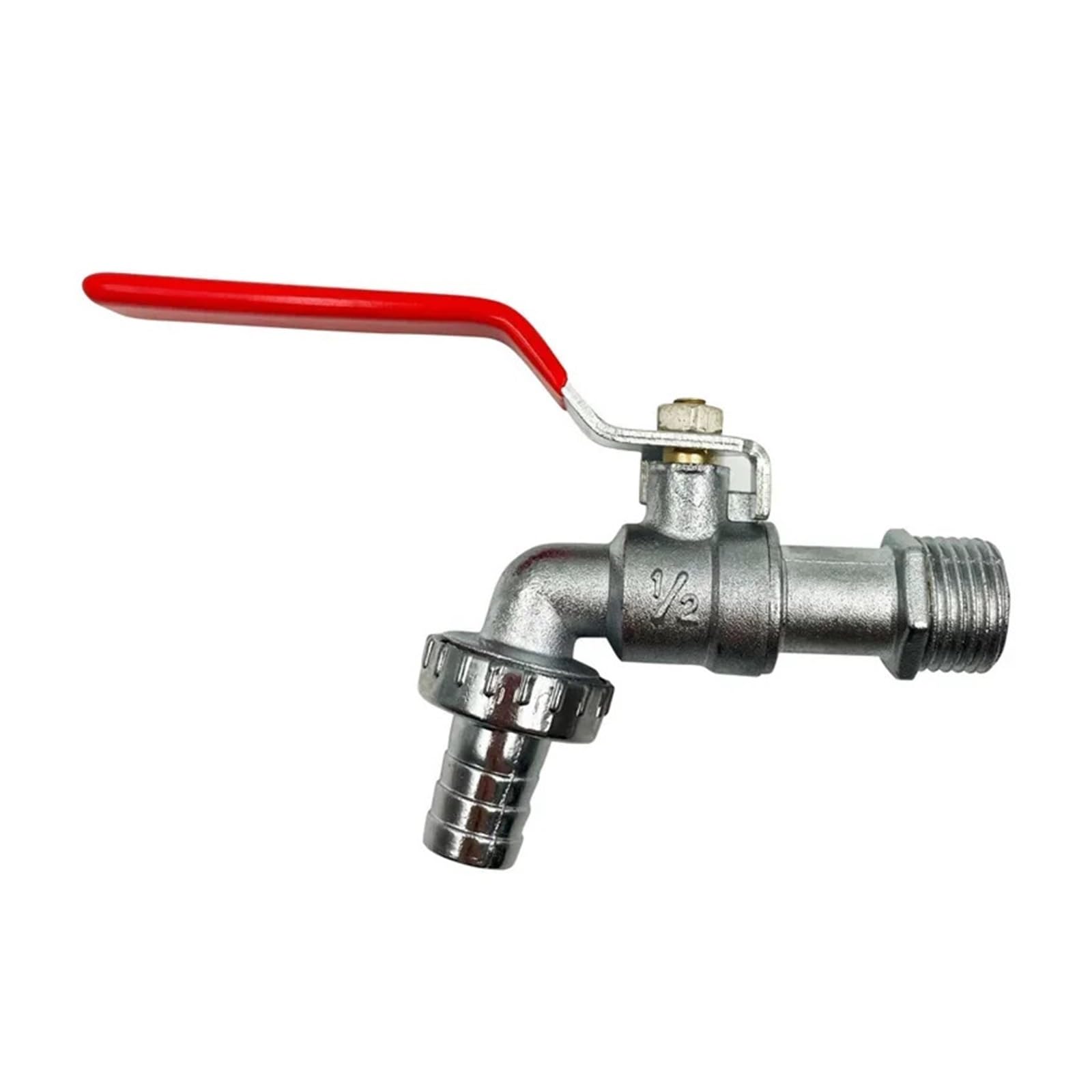 Bngdfdgh 1 Pcs 1/2Inch Garden Irrigation Brass Faucet Ibc Water Tap Single Outlet Valve Replacement Antifreeze Outdoor Balcony Accessories