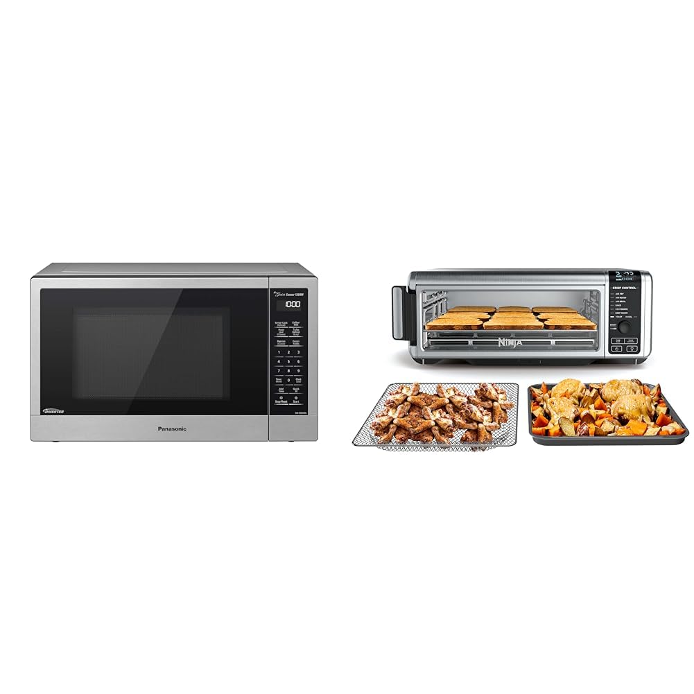Panasonic NNSN67K Microwave Oven & Ninja SP101 Digital