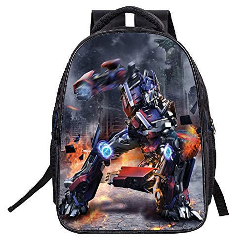 Transformers Mochila para niños Pareja Universal Deportiva de Ocio  Color : A09  Size