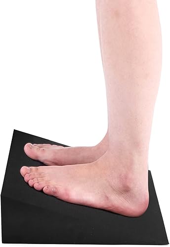 Miniatura 6 de DEAYOU Paquete de 2 cuñas de espuma de yoga, tabla inclinada elástica de espuma EVA de 13 pulgadas para mejorar la fuerza de la parte inferior de la