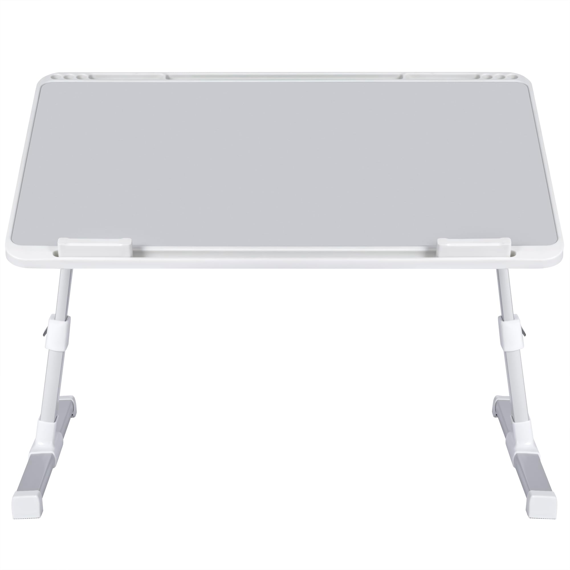 Mesa Auxiliar Plegable 60x40cm para Ordenador Regulable en Altura