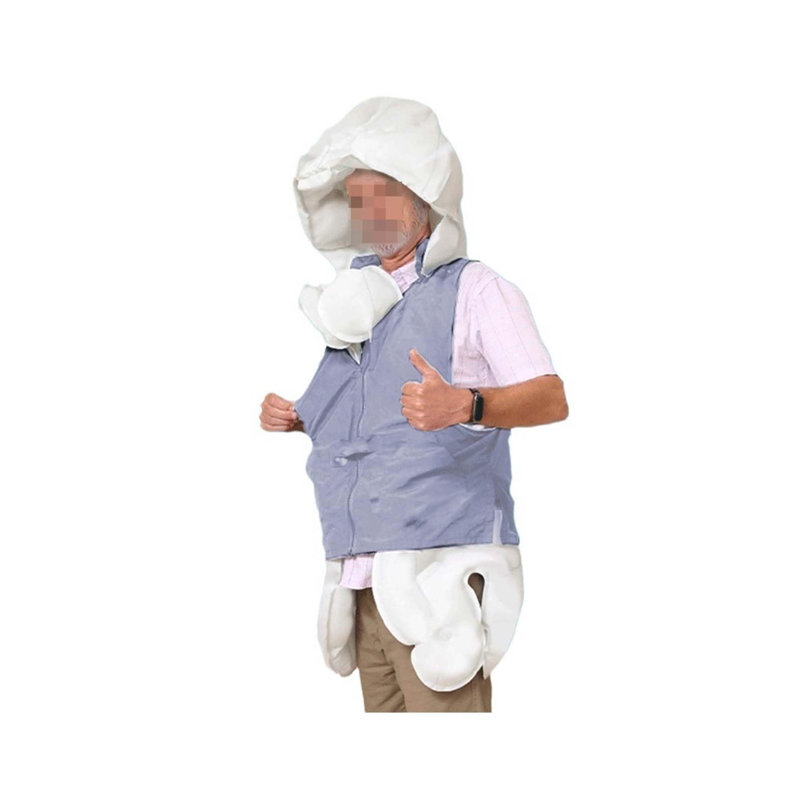 0.1S Attiva Il Giubbotto anticaduta con airbag, Giacca Intelligente con airbag per Anziani