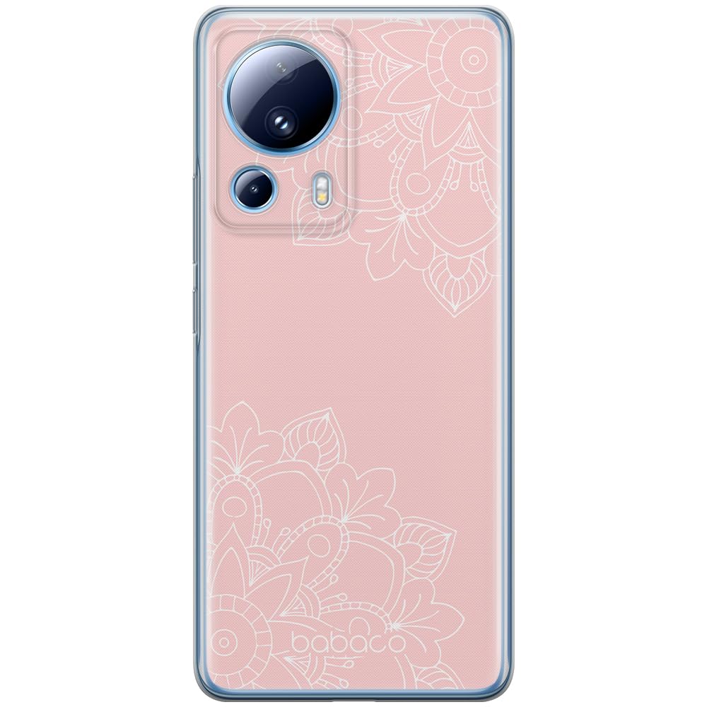Babaco ERT GROUP mobile phone case for Xiaomi 13 LITE/CIVI 2 original and officially Licensed pattern Mandalas 007 optimally adapted to the shape of the mobile phone, case made of TPU