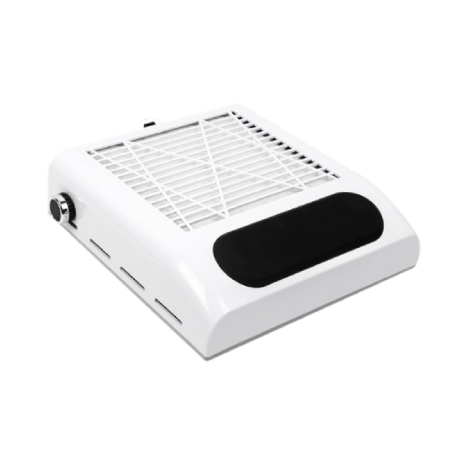 Ojiva® Nail Dust Collector 80W Power for Acrylic Nails Powerful Vacuum | Good Heat Dissipation Performance: Multiple Heat Dissipation Vents On The Electric Nail Vacuum Cleaner Bottom And Sides-image-5