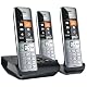 Gigaset Comfort 500A Trio Schnurloses Telefon-Set mit Anrufidentifikation