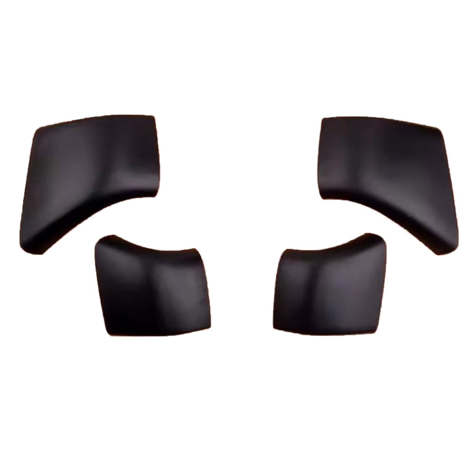 Embouts de rails de toit de rechange noir mat pour Tesla Model 3 - 6