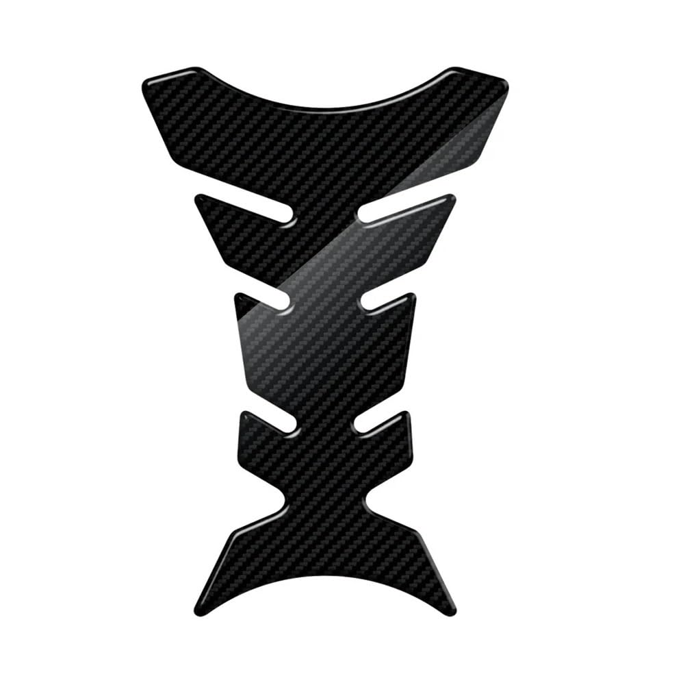 Autocollants protection de réservoir moto aspect carbone haute densité universels