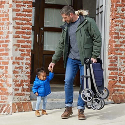 Baby Jogger City Mini 2 3-Rad Buggy | zusammenklappbarer, leichter Kinderwagen | Jet (Schwarz)