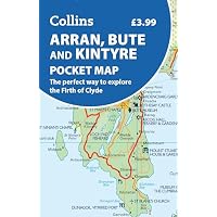Arran, Bute and Kintyre Pocket Map