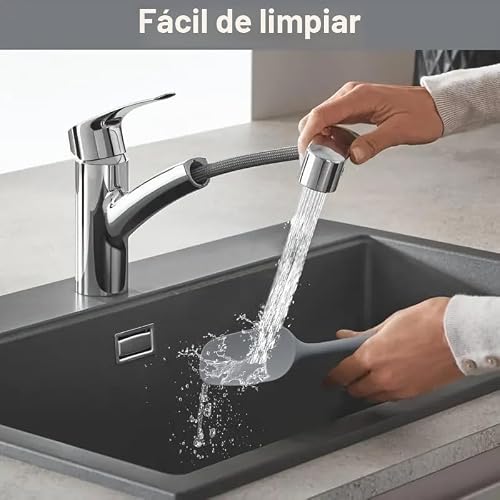 Miniatura 7 de Juego De 6 Espátulas De Silicona, Espátula De Goma De Grado Alimenticio Con Agarre Ergonómico, Espátulas De Goma De Silicona Resistentes Al Calor, Para Uso En Cocina, Sin Bpa, Aptas Para Lavavajillas