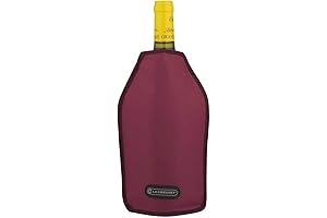 Le Creuset Wine Chiller Sleeve: Burgundy