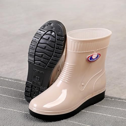 Bottes de pluie confortables et légères au design Chelsea élégant