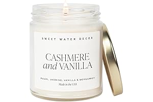 Sweet Water Decor Cashmere and Vanilla Preppy Candle