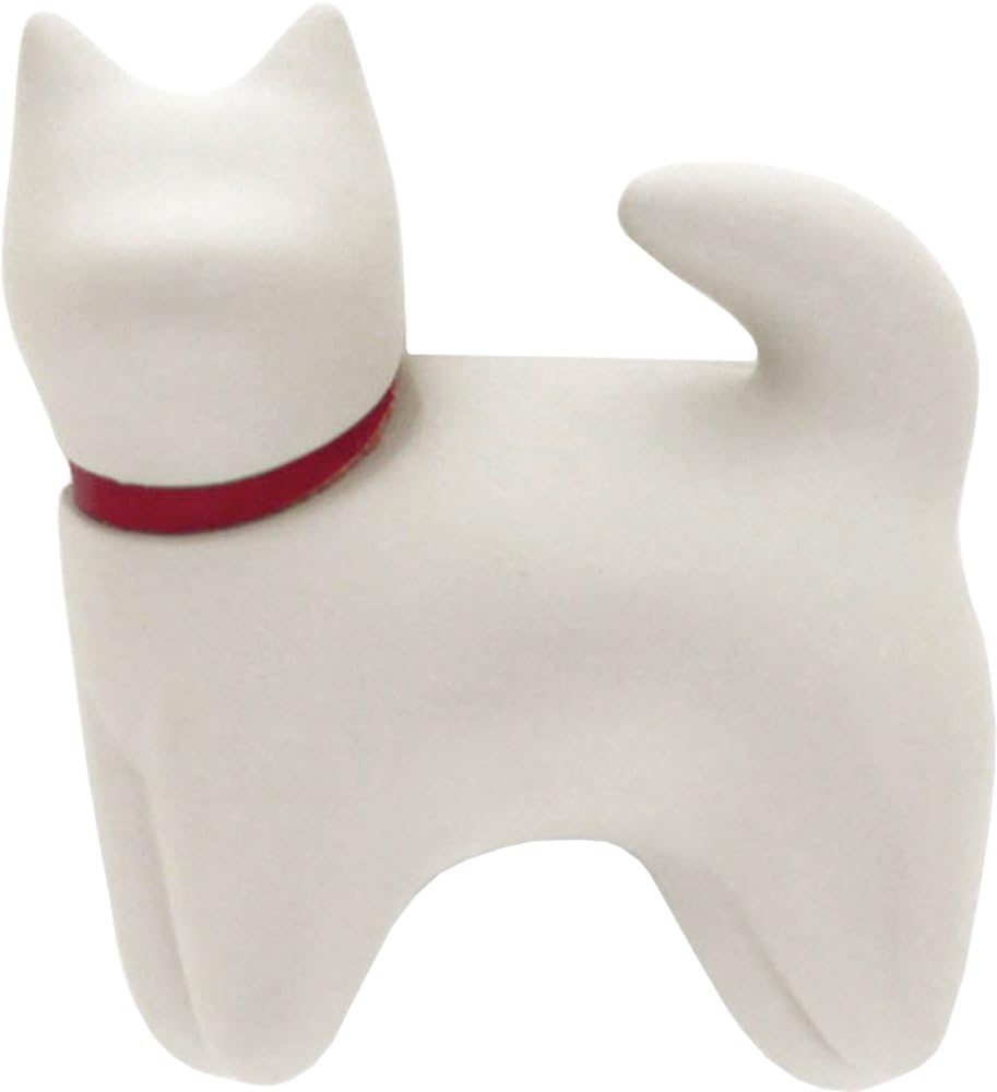 It Stops The Dog Dog Magnet / [White]