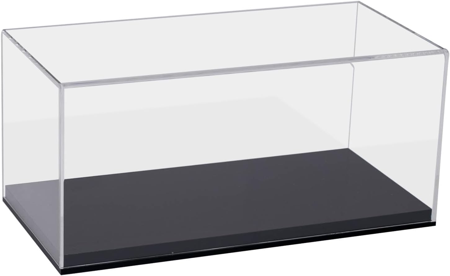 Display Case, Acrylic Display Box for collectibles, figures and model cars | 30 x 14 x 15 cm | transparent
