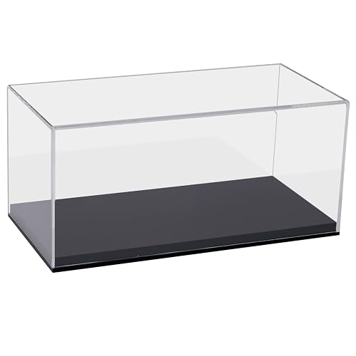 HMF Vitrina Expositora, Vitrina de Acrílico para Colecciones y Figuras - 30 x 15 x 14 cm