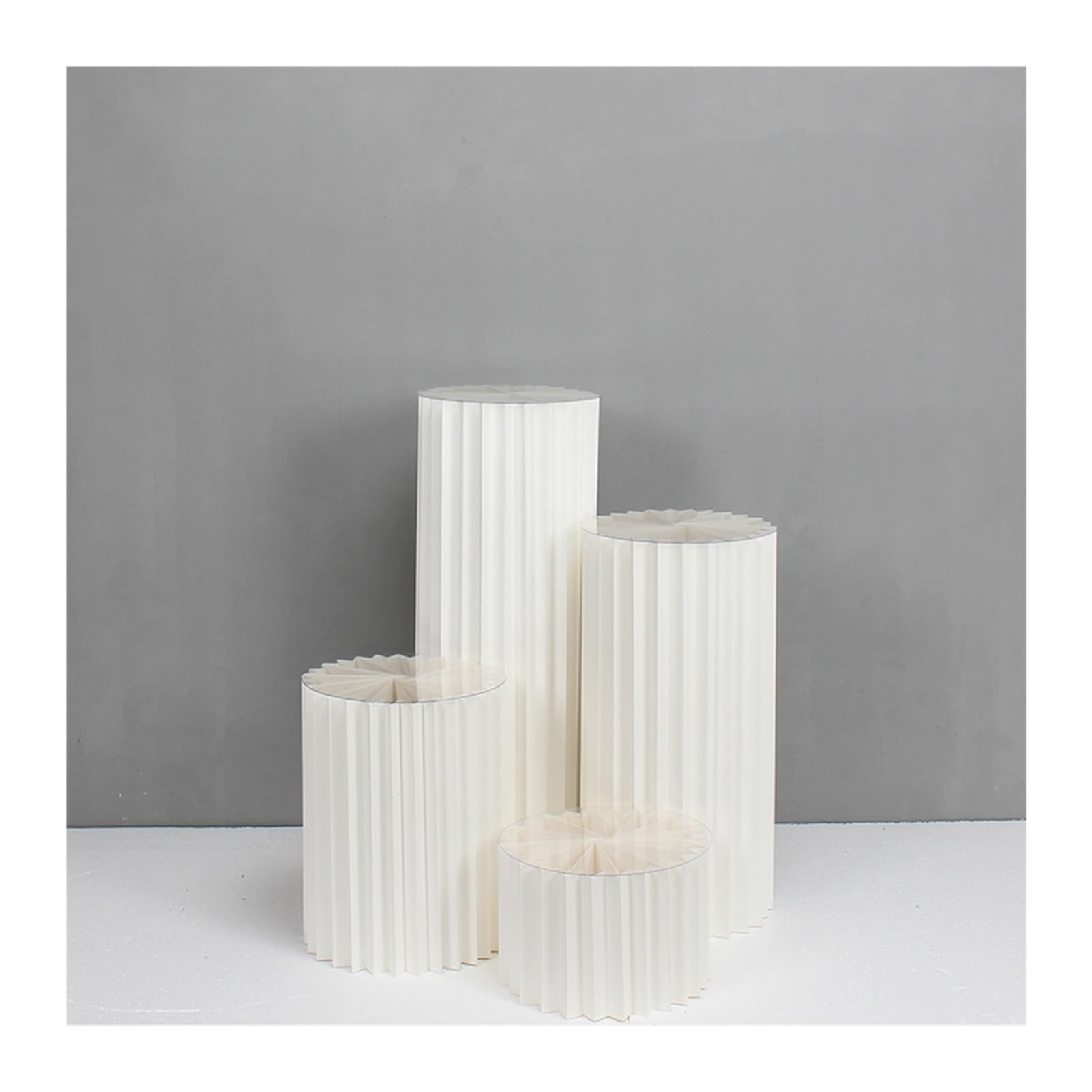 YTBHSHXZ plinth， Wedding Centerpieces Display,Party Decoration Cylinder Flower Stand(15.75in,C)