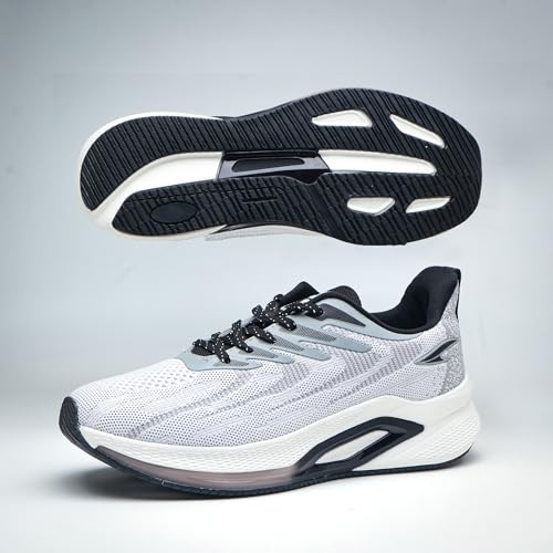 Image of ASIAN Powerplay-31 Men's Running Shoes | Wave-Tech Knit Upper with AeroFlow Side Panels | EVA Midsole | Fish-Scale Yarn | Stylish Athletic Sneakers