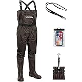 Lekesky Fly Fishing Chest Waders with Boots for Men...