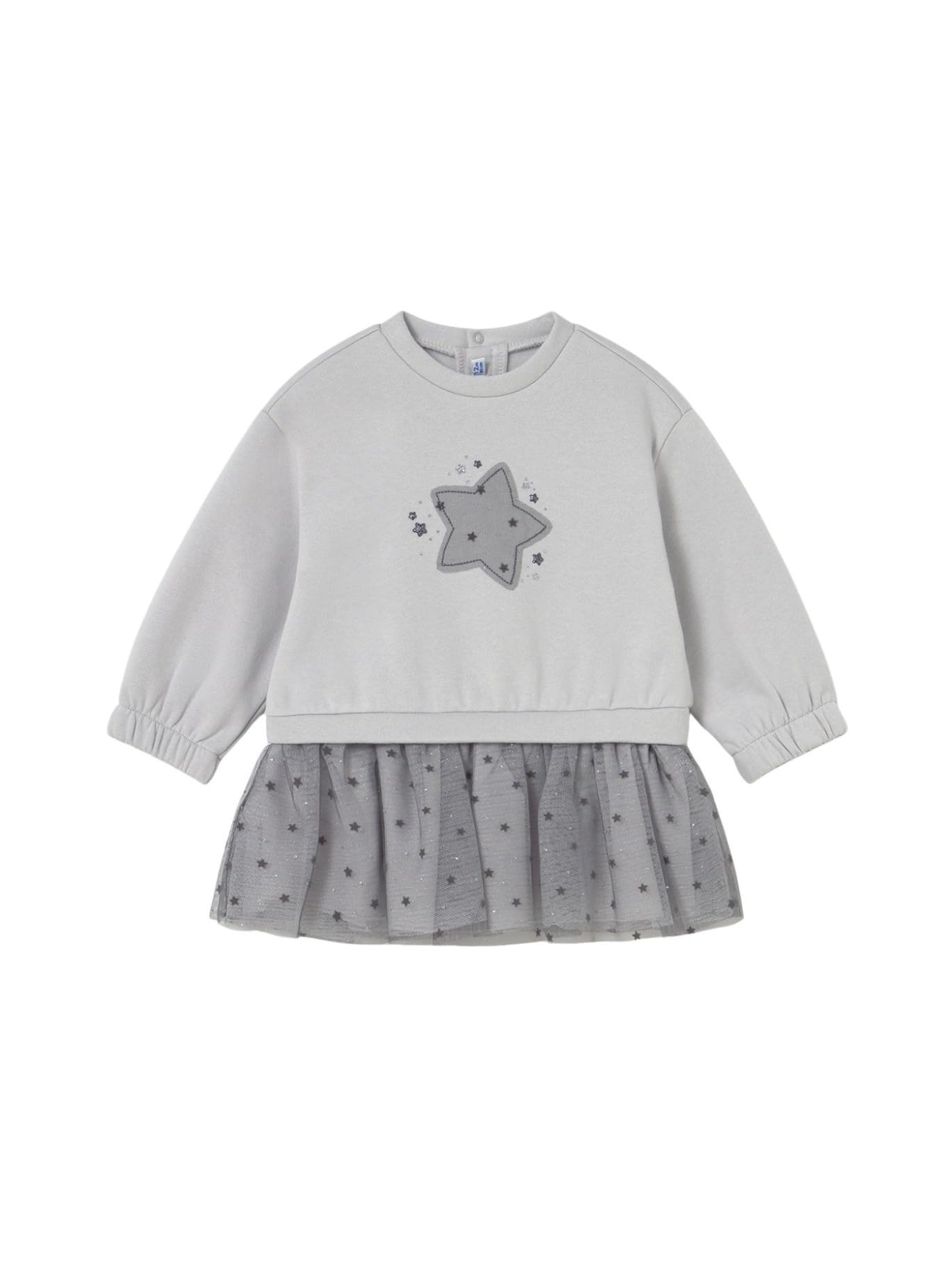Mayoral Vestito Coordinato Tulle per Bimba Perla