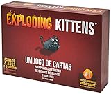 Galápagos, Exploding Kittens, Jogo de Cartas para Amigos, 2-5 jogadores, 15 minutos por partida