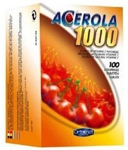Acerola 1000 30 comprimidos de 1000 mg de Orthonat