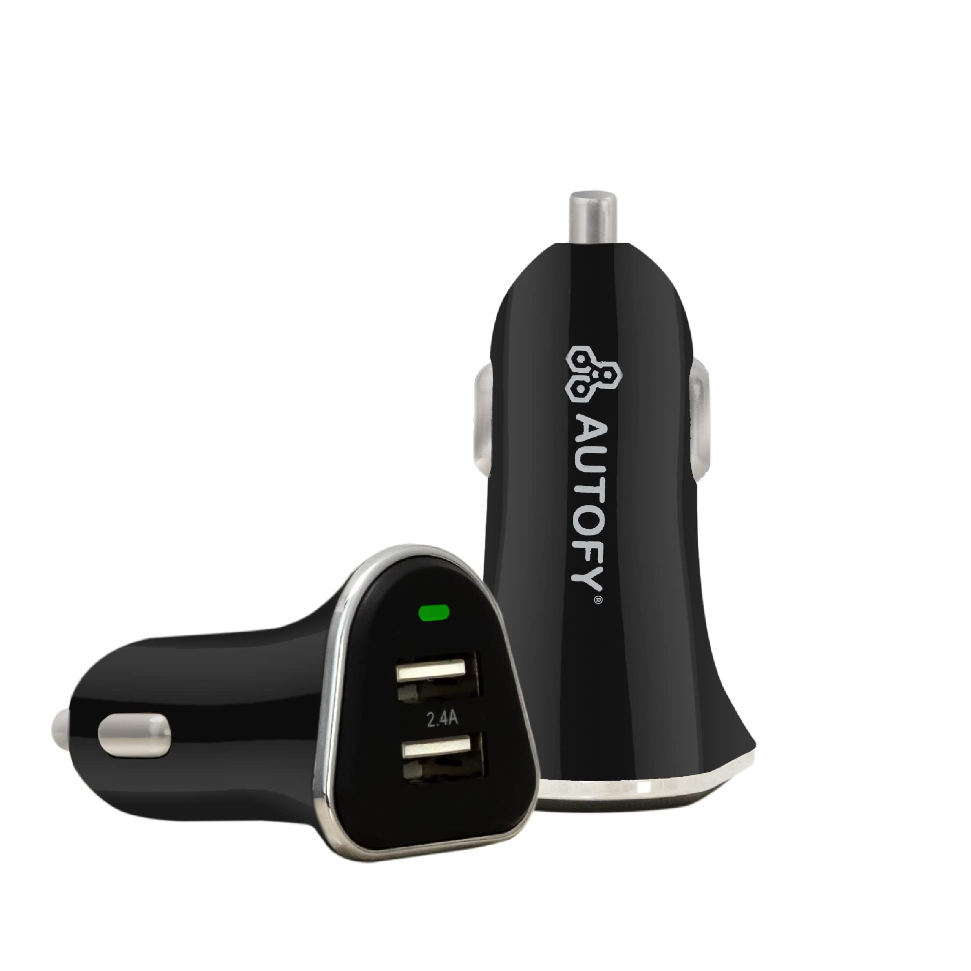 Autofy 24W Car Mobile Charger Quick Charge Dual Port USB Fast Car Charger Compatible with All Smartphones Tablets Smart Watches [Model Name: Flare-I; 24W] (B0BW1715DZ) Amazon Price History, Amazon Price Tracker