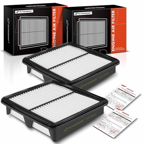 A- 2-PC Engine Air Filter Infiniti M35 2009-2010, M37