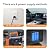 Portable Camping Shower with Constant Temperature Propane Water Heater, Built-in Rechargeable Battery and Multi-protection, Ideal for Outdoor Cleaning & Off-grid Instant Hot Water Needs